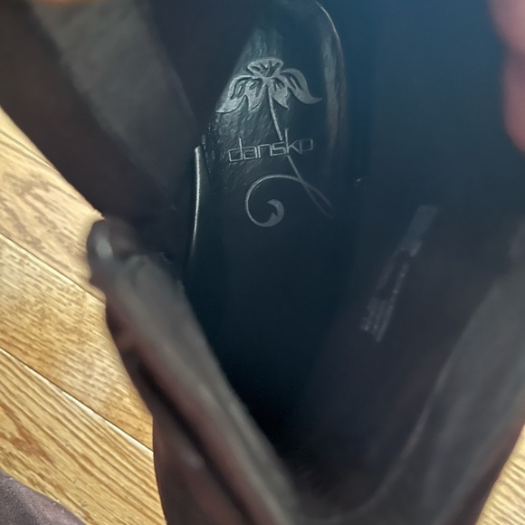 [39/8-8.5]Dansko Bown Suede Baker Leather Ankle Boots - Picture 8 of 10